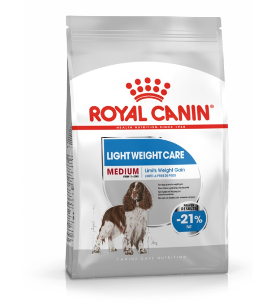 Еда для собак Сухой корм для собак Royal Canin Medium Light Weight Care