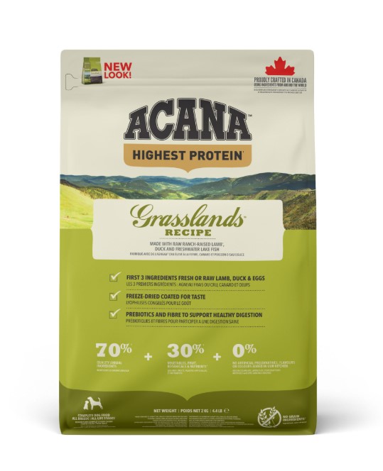 Каталог Сухой корм для собак ACANA GRASSLANDS для собак