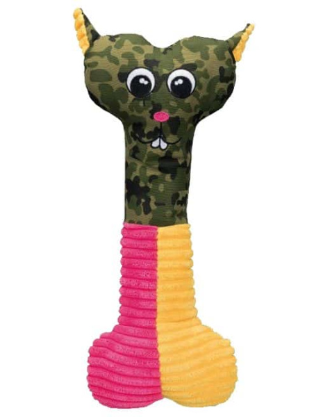 Игрушка для кошек "TRIXIE" "Кость" плюш/ткань со звуком 40 см (36199)