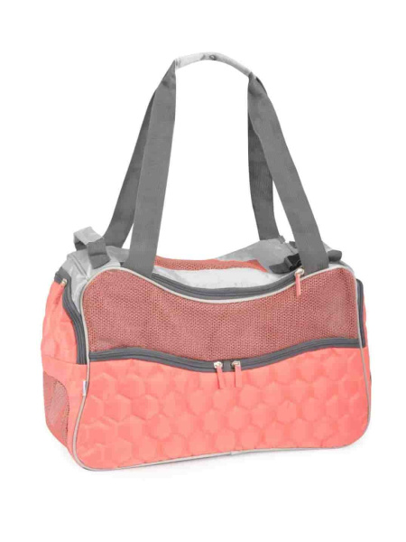 Сумка-переноска для собак до 6 кг персиковая (CA651/B)