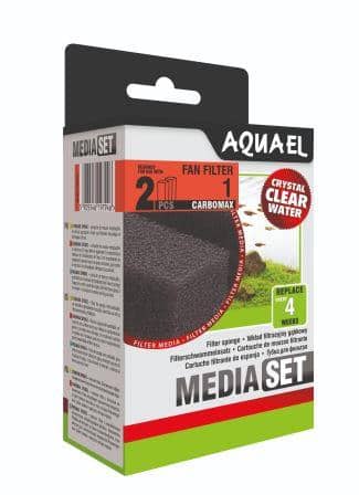 Наполнитель для фильтра Filtr.sponge FAN 1 Plus CARBO (2шт)