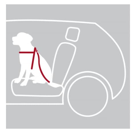 Автомобильный ремень безопасности для собак 30-60 см TRIXIE (1290)