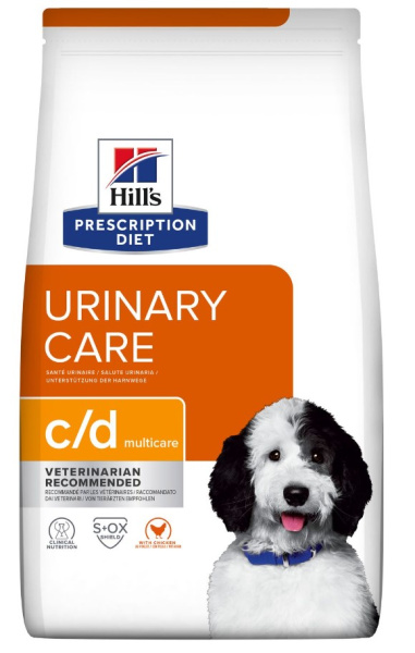 Каталог Сухой корм для собак Hill's Prescription Diet c/d Multicare для собак