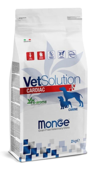 Лечебное питание для собак Monge VetSolution Cardiac Dog