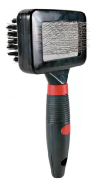 Щётка-пуходёрка двусторонняя "TRIXIE" (23161)