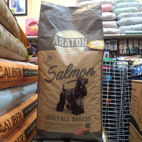 Питание для собак Сухой корм для собак Araton Adult Salmon & Rice (лосось, рис)