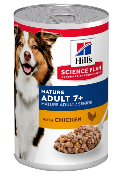 Консервы для собак Hill's Science Plan Mature Adult 7+ (курица)