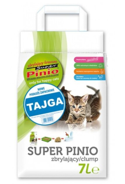 Древесный наполнитель Super Pinio Kruszon 7 л