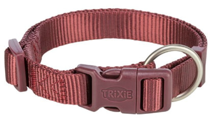 Ошейник для собак TRIXIE Premium Collar (сангриа)