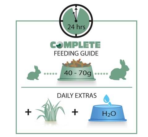 Корм для карликовых кроликовVersele-Laga Complete Cuni Sensitive