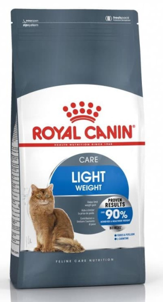 Сухой корм для кошек Royal Canin Light Weight Care полнорационный корм для взрослых кошек