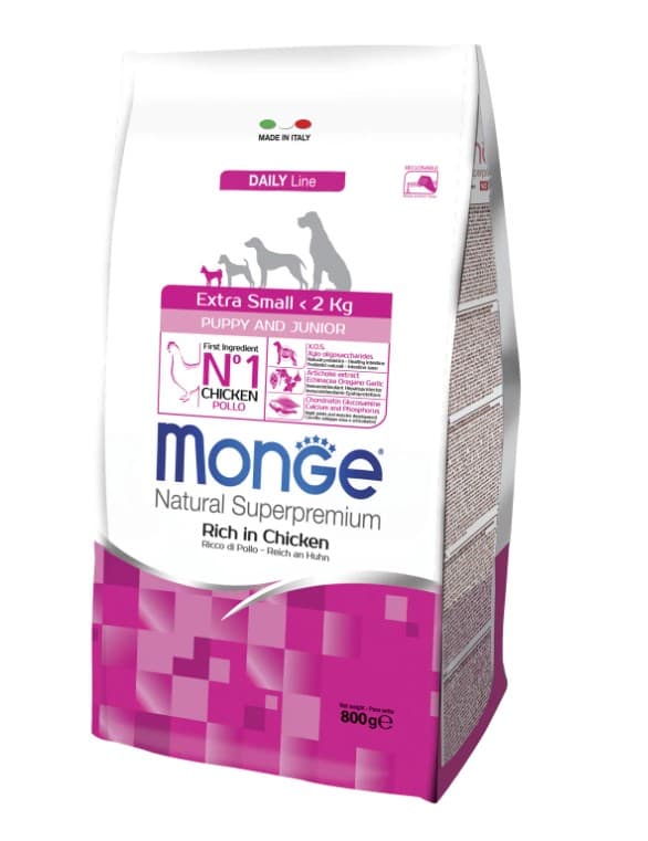 Щенячий корм Monge Dog Extra Small Puppy (курица)