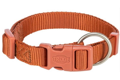 Ошейник для собак TRIXIE Premium Collar (красно-коричневый)