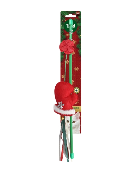 Игрушка-дразнилка для кошек "Варежка" NEW YEAR