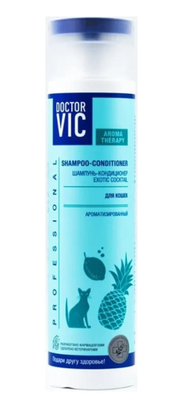 Шампунь-кондиционер Doctor VIC «EXOTIC COCKTAIL» для кошек