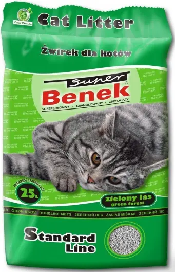 Super Benek Zielony Las (зеленый лес) для лотка кота 