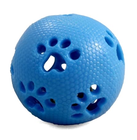 Игрушка для собак из термопласт. резины "Мяч-лапки" d70 мм (12191016)