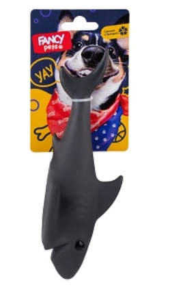 FANCY PETS Игрушка для собак Акула с пищалкой 20 см