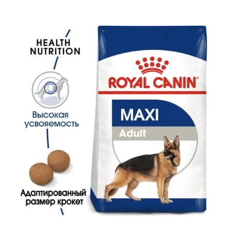 Еда для крупных собак Сухой корм для собак Royal Canin Maxi Adult