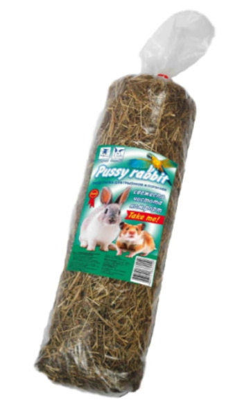 Сено для грызунов и попугаев Pussy Rabbit
