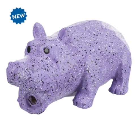 Игрушка для собак из латекса со звуком TRIXIE "Гиппопотам" 15 см (35510)