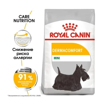 Питание для собак Сухой корм для собак Royal Canin Mini Dermacomfort