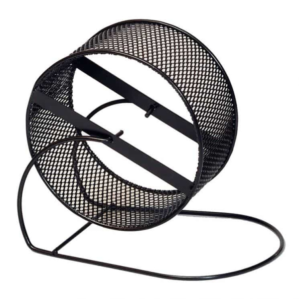 Прогулочное колесо "Джунгарик" из черного металла 10 см