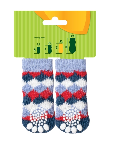 Носки для собак "Ромбы" Triol