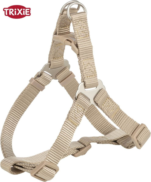 Шлея для собак TRIXIE Premium One Touch harness (песочный)
