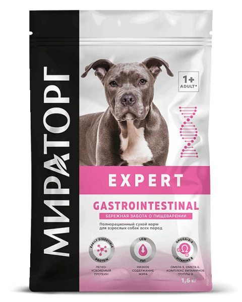 Каталог Сухой корм для собак Winner Expert Gastrointestinal Dog для собак