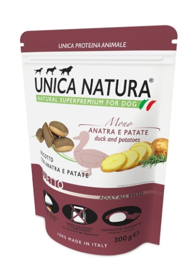 Unica Natura Mono Печенье с уткой и картофелем