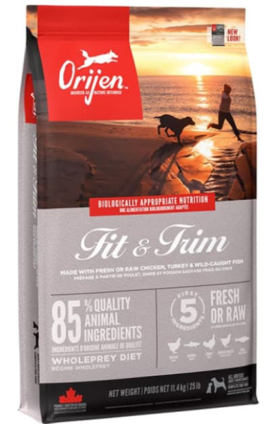 Каталог Сухой корм для собак ORIJEN FIT & TRIM для собак