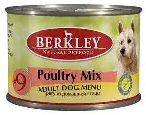 Пища для собак Berkley (рагу из птицы)