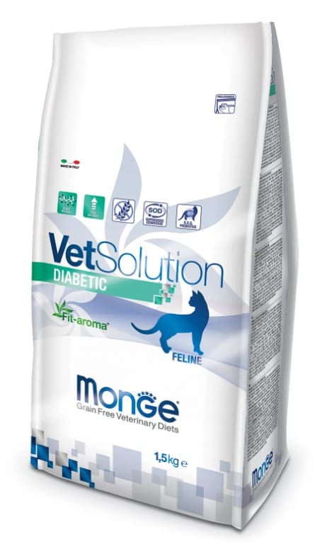 Диетическое питание для кошек Monge VetSolution Diabetic Cat