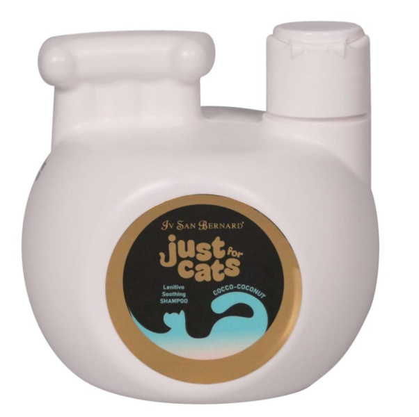 ISB Just for cats Coconut Успокаивающий шампунь для любого типа шерсти для кошек для кошек