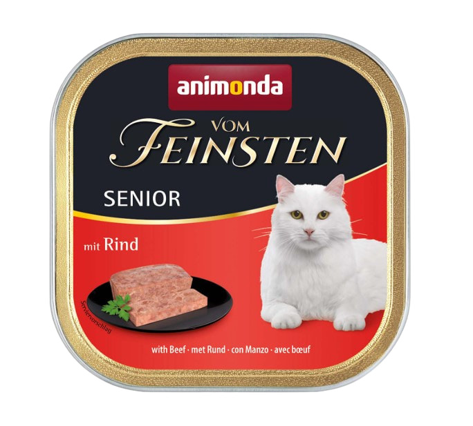 Консервы для кошек старше 7 лет Animonda Vom Feinsten Senior (говядина) 