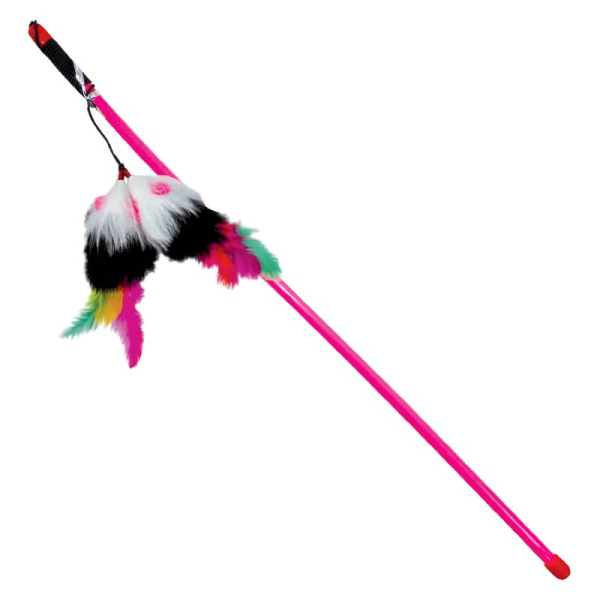 Удочка-дразнилка для кошек TRIOL "Две мышки", 50/500 мм (22121027)