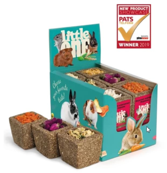 Корзинка из луговых трав для кроликов и грызунов Little One (ассорти)