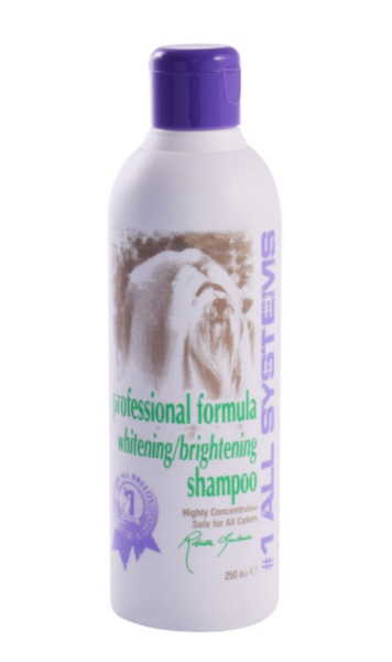 1 All Systems Whitening Shampoo шампунь отбеливающий для яркости окраса