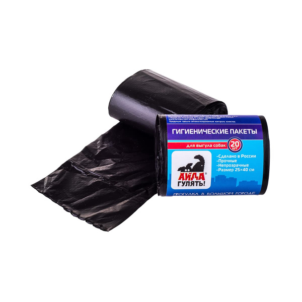 Фармакс Айда гулять! Пакеты гигиенические, 1 рулон