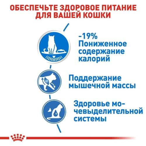 Влажное питание для кошек  Royal Canin Light Weight Care в соусе 