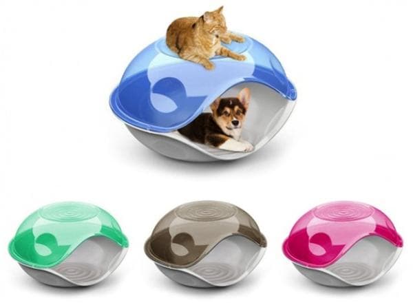 Лежак для животных Georplast Duck Plain Transparent 57x48x32 см (20106)