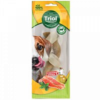 TRIOL BP10-1 Косичка из жил с маслом лосося 12 см 1 шт (10151128)