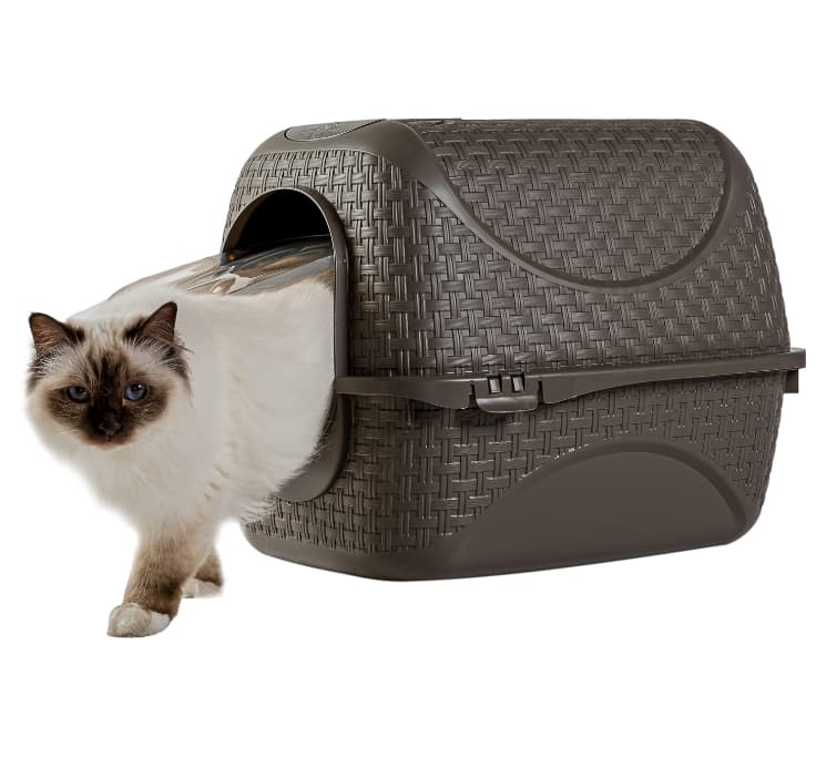 Био-туалет для кошек BAMA PET PRIVE, коричневый