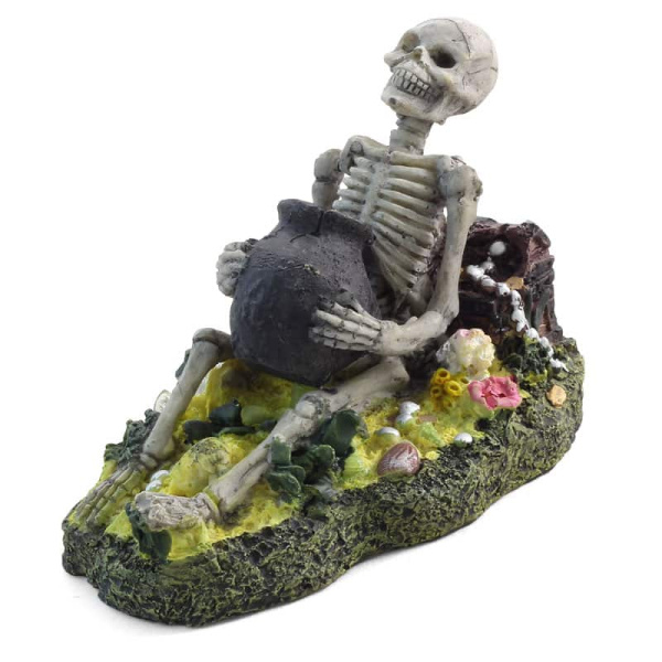 Грот аэрационный для аквариума "Скелет" (74014002)