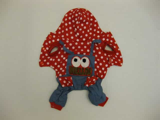 Комбинезон для собак "Красная мода" весенний сезон