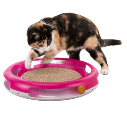 Когтеточка для кошек с игрушкой "TRIXIE" д. 37 см (41415)