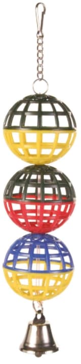 Игрушка "TRIXIE" для птиц "3 шарика с колокольчиком" 5251