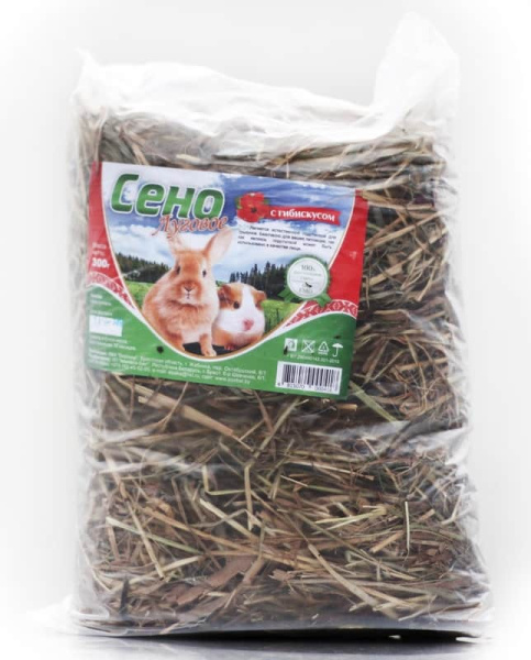 Сено луговое для грызунов Dr.Hvostoff 500 гр