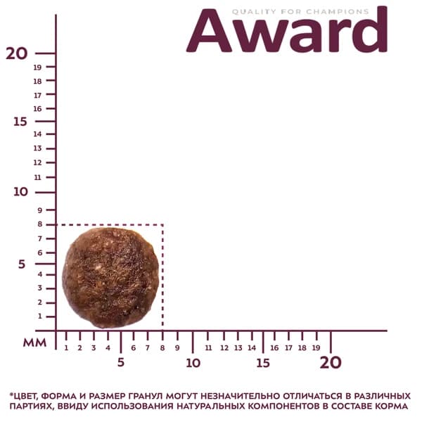 Рацион для вывода шерсти у кошек Award Cat Hairball & Indoor (утка, индейка)